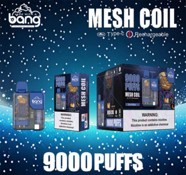 BANG BOX 9000Puffs炫彩外觀電子煙