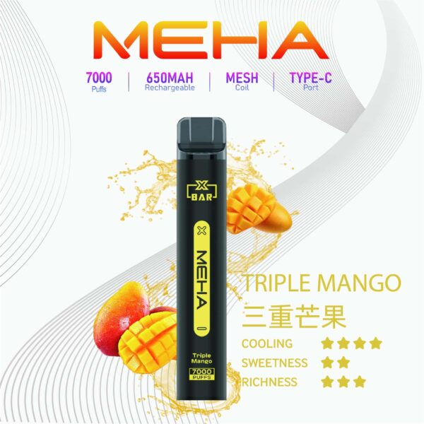 Meha Xbar 魅嗨小黑條 芒果