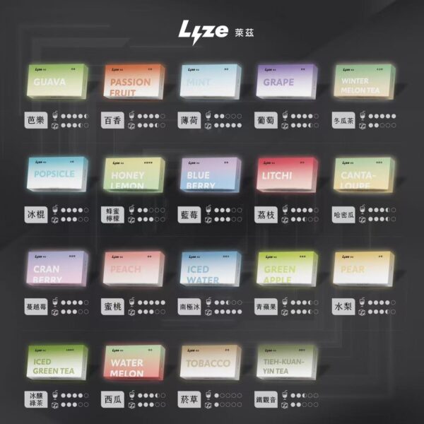 Lyze 萊茲 10000口 電子煙煙彈｜東京魔盒通用｜穩定口感 × 長效續航